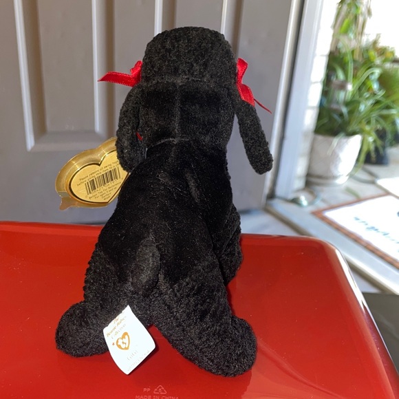 TY Beanie Baby-“GiGi” The Poodle 1997/1998- TAG ERRORS- Mint Condition - Picture 9 of 10